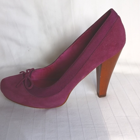 Aldo Purple Suede Hidden Platform Pump- Sz. 38/7.5 - Picture 8 of 16